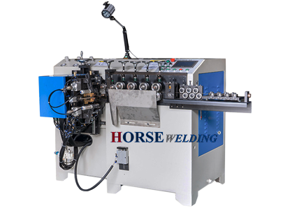 Ring making and welding machine